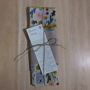 Beeswax Wraps Set of 4